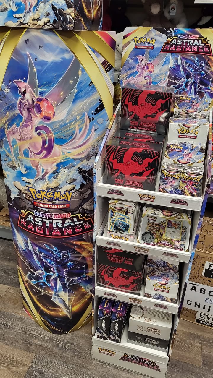 Pokémon Astral Radiance in stock tomorrow