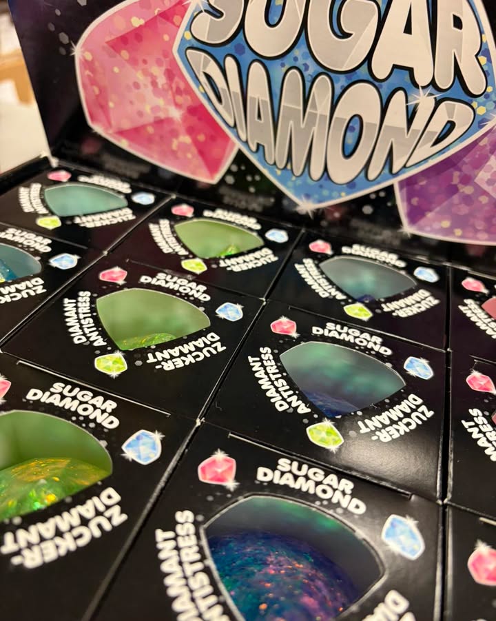 Huge squishy delivery: Sugar Diamonds and more