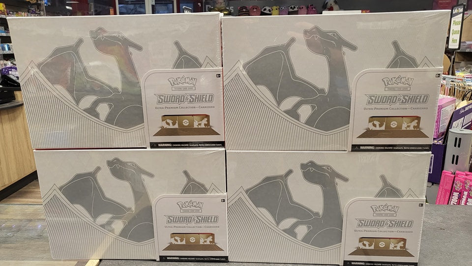 Charizard is back! Pokémon Sword & Shield in stock