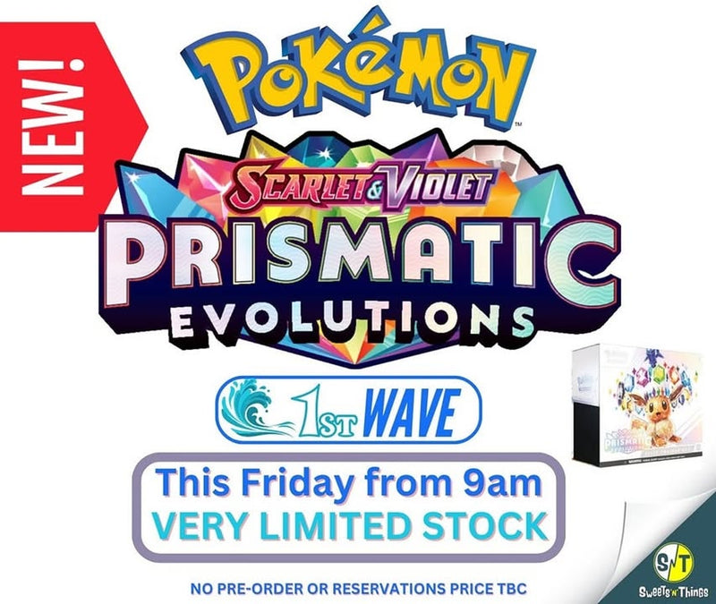Pokémon Prismatic Evolutions out today