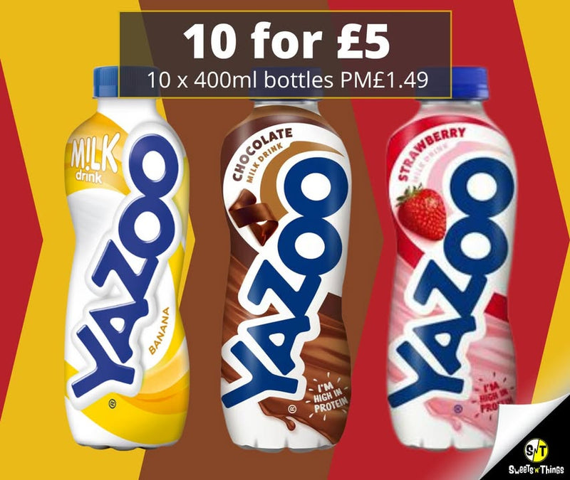 Yazoo Milkshakes: 10 for just £5