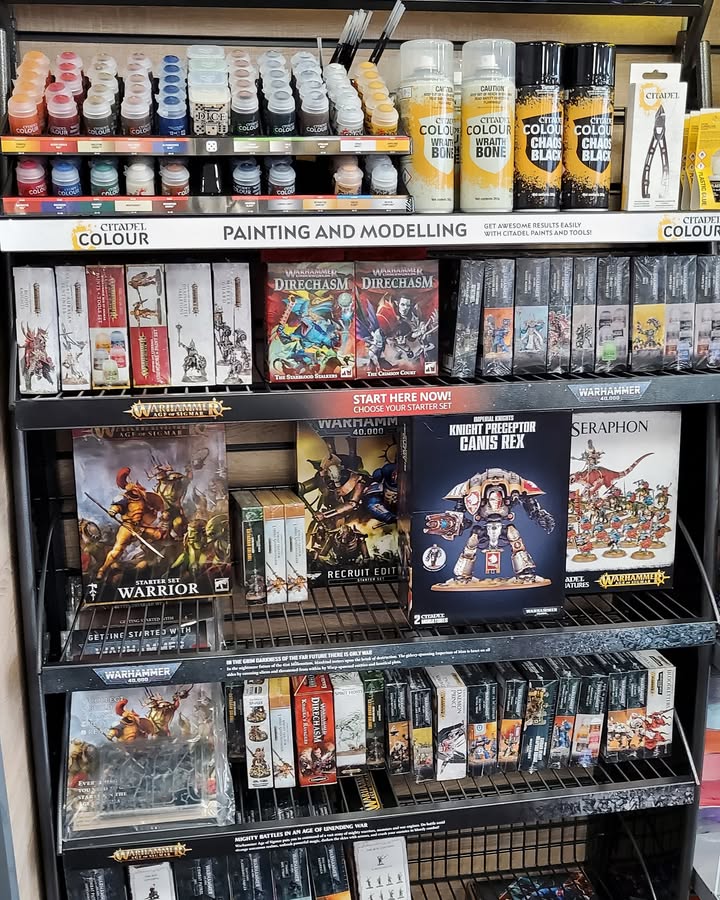 Warhammer 40K and Age of Sigmar now in store