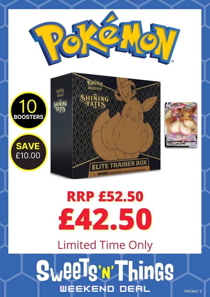 Pokémon Shining Fates ETB Weekend Deal