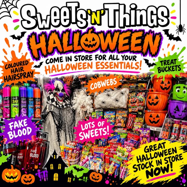 Halloween Sweets on Offer: 2 Bags for £1!