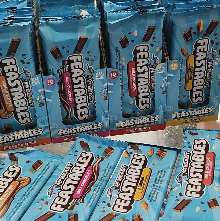 Mr. Beast Feastables Chocolate Bars – Now in Store