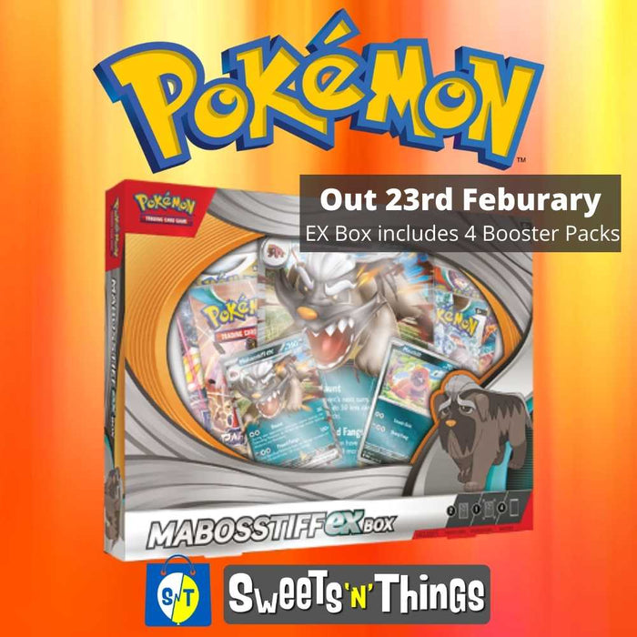 Pokémon TCG: Mabosstiff ex Box - Release Date: 23/02/2024