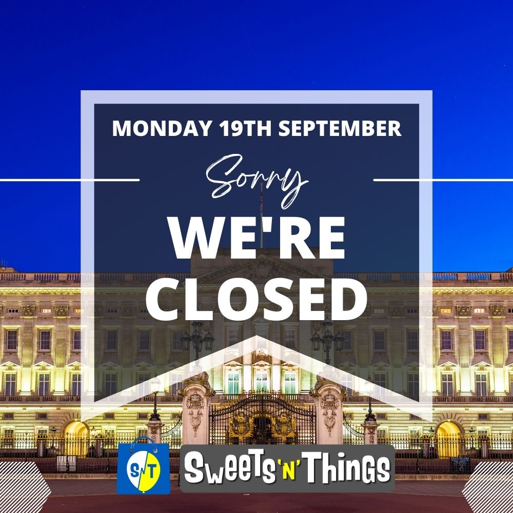 Shop closed for Queen's funeral - Monday 19th September 2022
