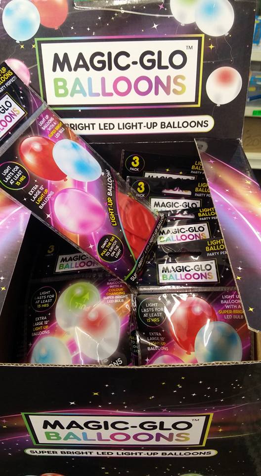 Light up the party with Magic-Glo balloons