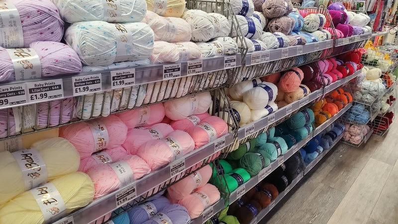 Over 80 shades of Wool DK in stock now