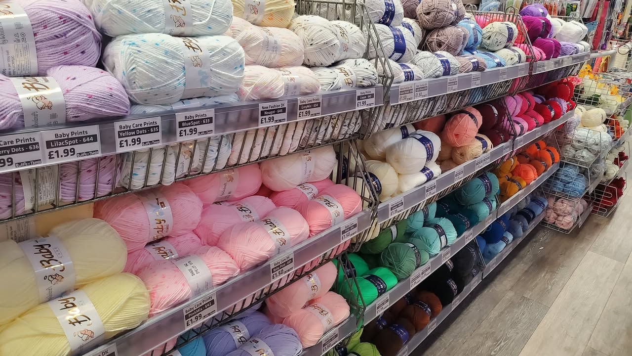 Over 80 shades of Wool DK in stock now