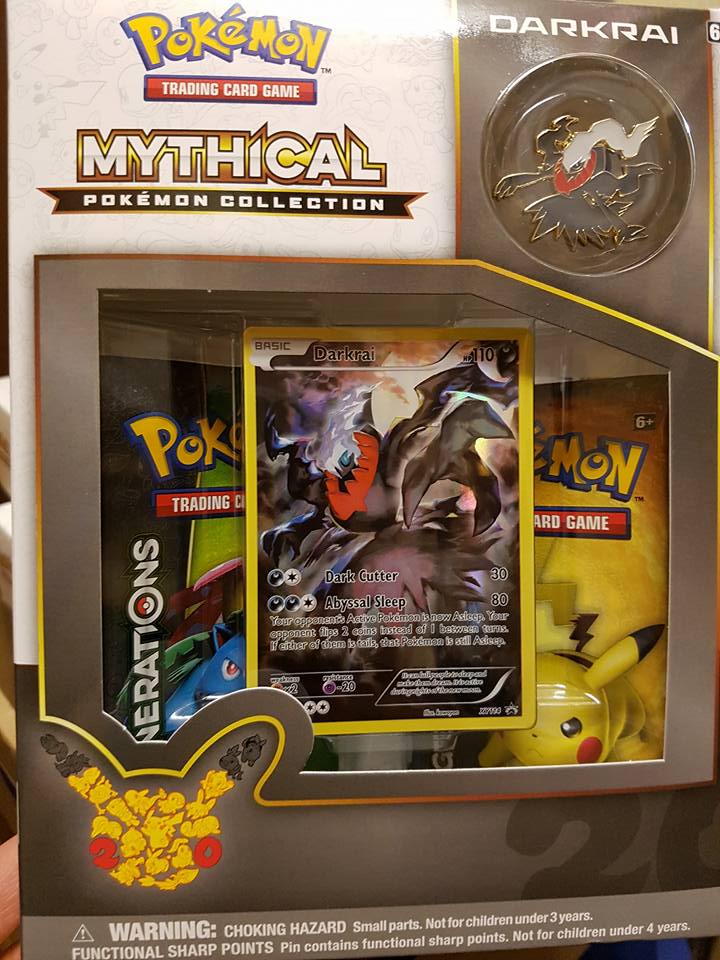Darkrai Mythical Collection now in stock
