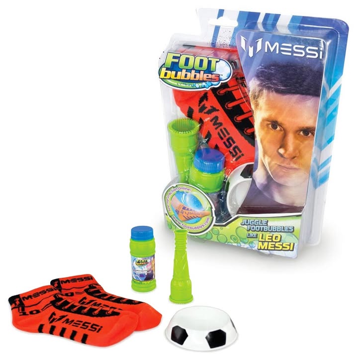 Messi Foot Bubbles are back in stock
