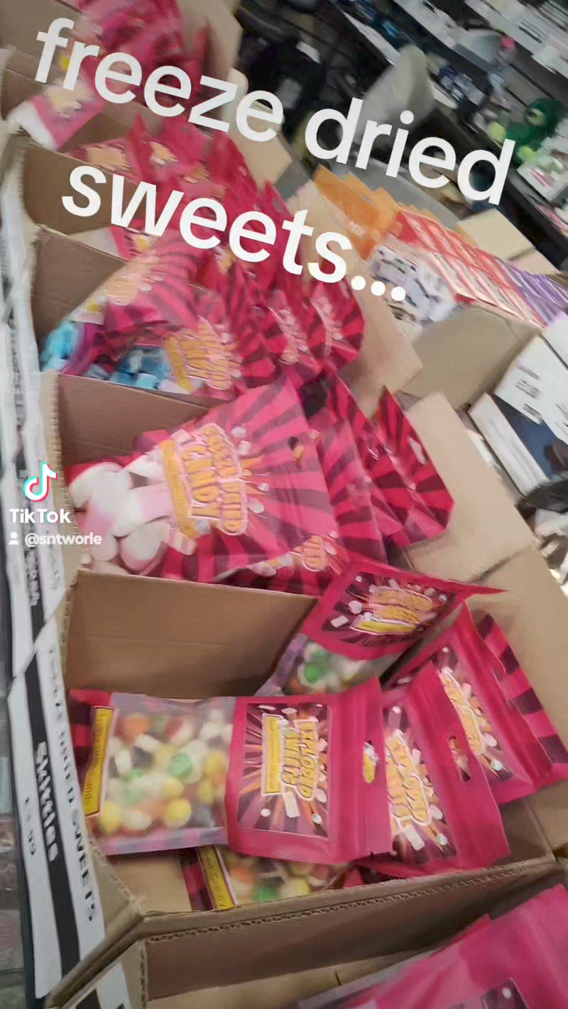 Freeze-Dried Sweets and Exploding Candy In Stock