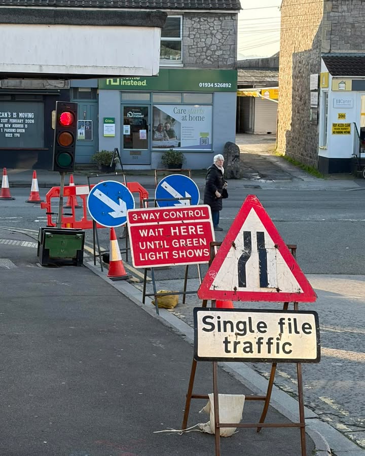 Yes, we're still open (despite the cones)
