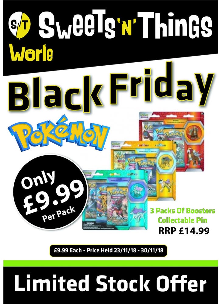 Black Friday Specials: Pokemon & TY Creatures