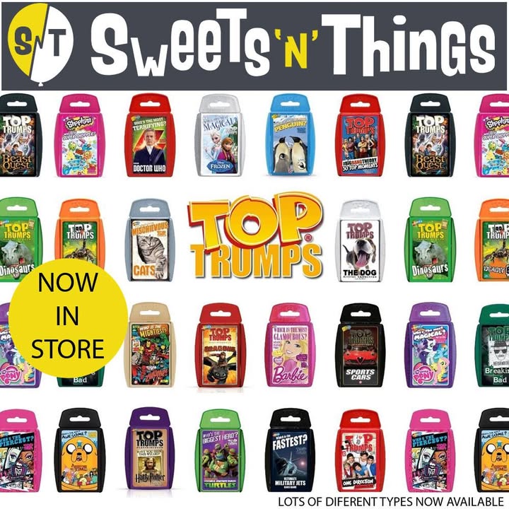 Top Trumps – now in store!