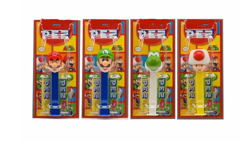 Super Mario PEZ dispensers are here