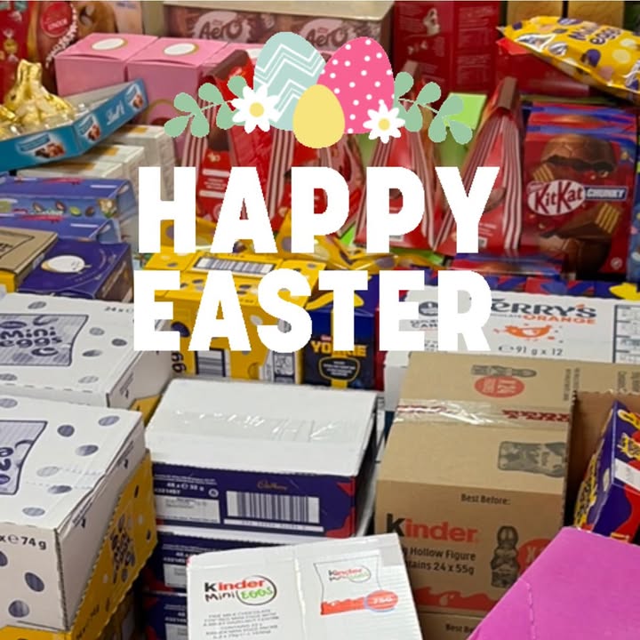 Easter egg bonanza starts today at 2pm