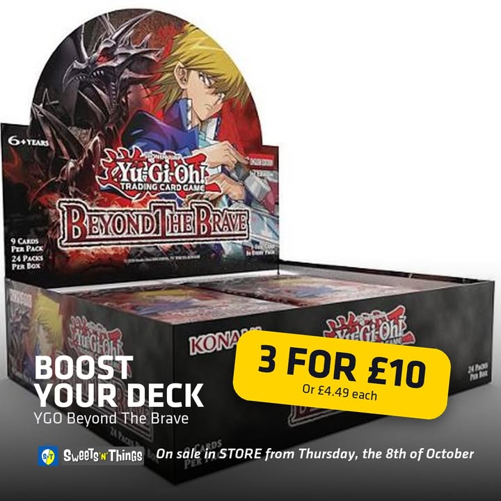 YGO Beyond The Brave boosters are here