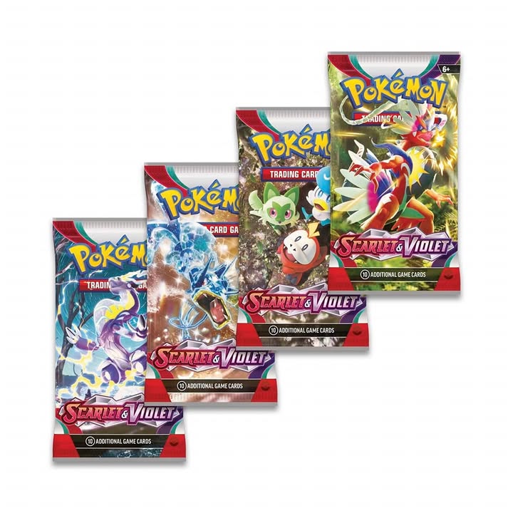 Pokémon booster packs are back—3 for £10