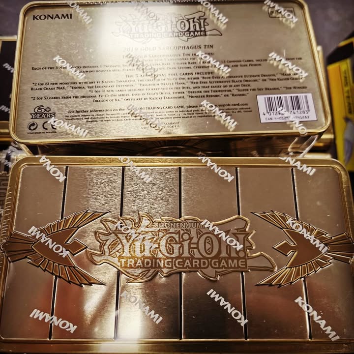 Yu-Gi-Oh collectors: Gold Sarcophagus tin is here