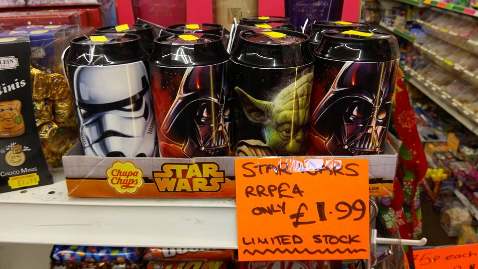 Last Chance for Star Wars Chupa Chups Tins!
