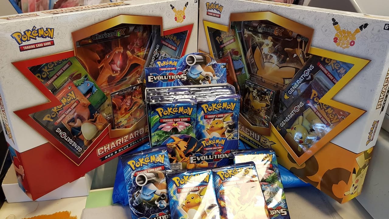Pokémon Evolutions and Generations back in stock