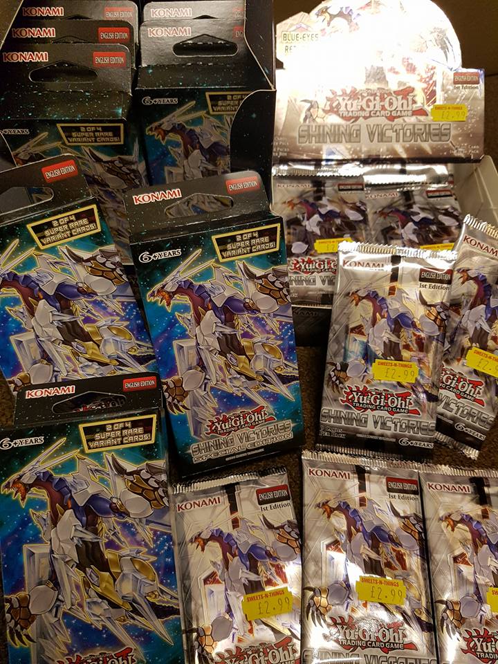 Yu-Gi-Oh Shining Victories in stock now