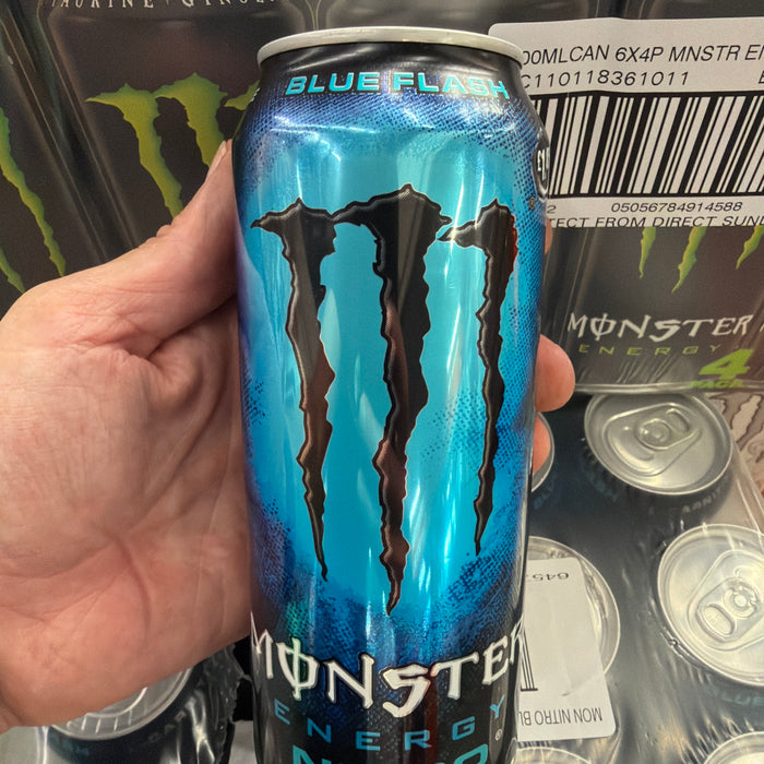 New Monster Energy Nitro Blue Flash