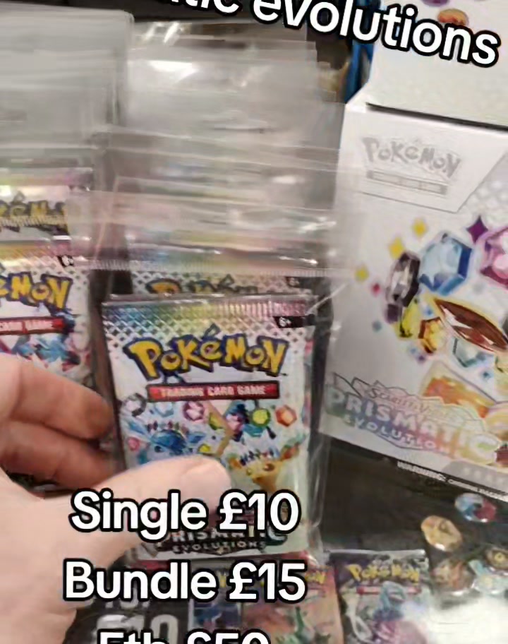 Pokémon Prismatic Evolutions is here!