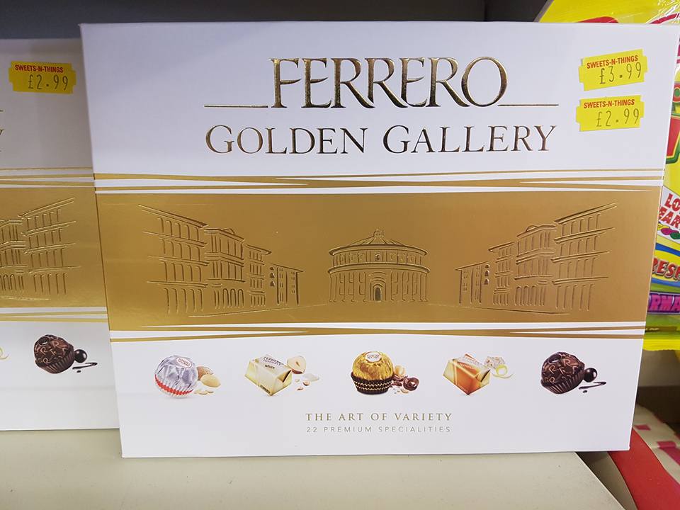 Ferrero Golden Gallery in stock now