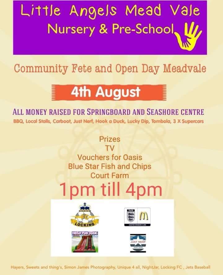 Guess the sweets at Mead Vale fete tomorrow