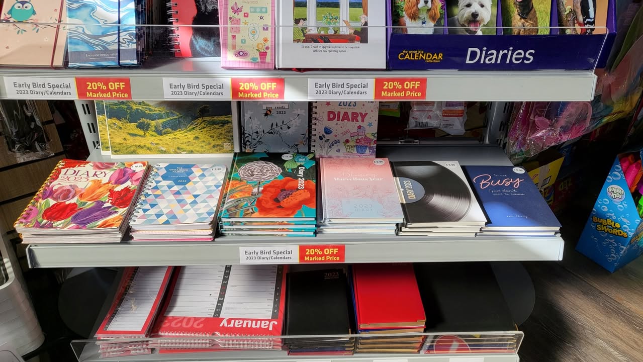 Get organised: 2023 diaries and calendars in