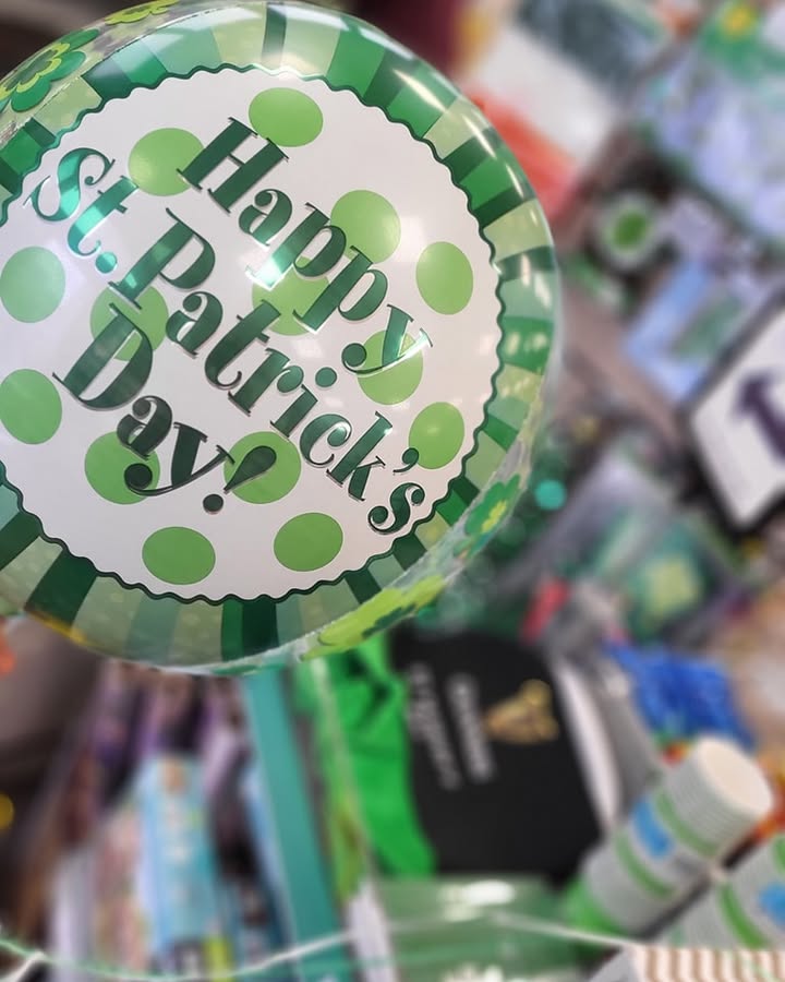 St. Patrick's Day decorations and charms in stock