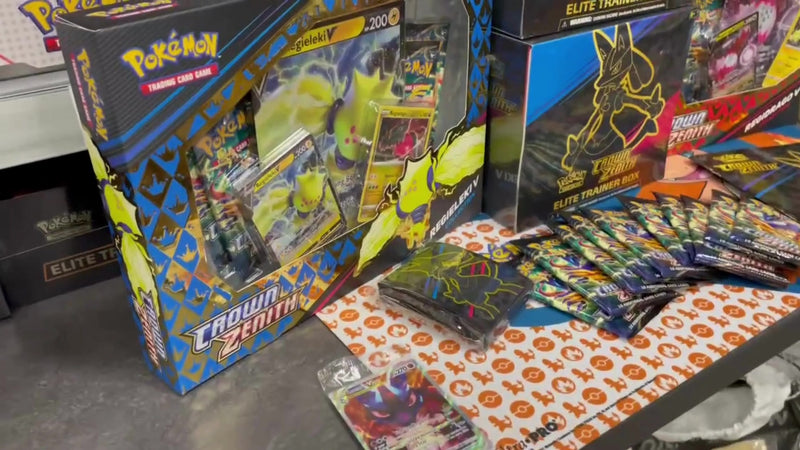 Pokémon Crown Zenith arrives tomorrow