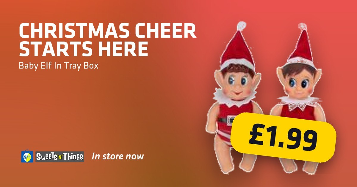 Christmas Cheer Starts Here: Baby Elves!