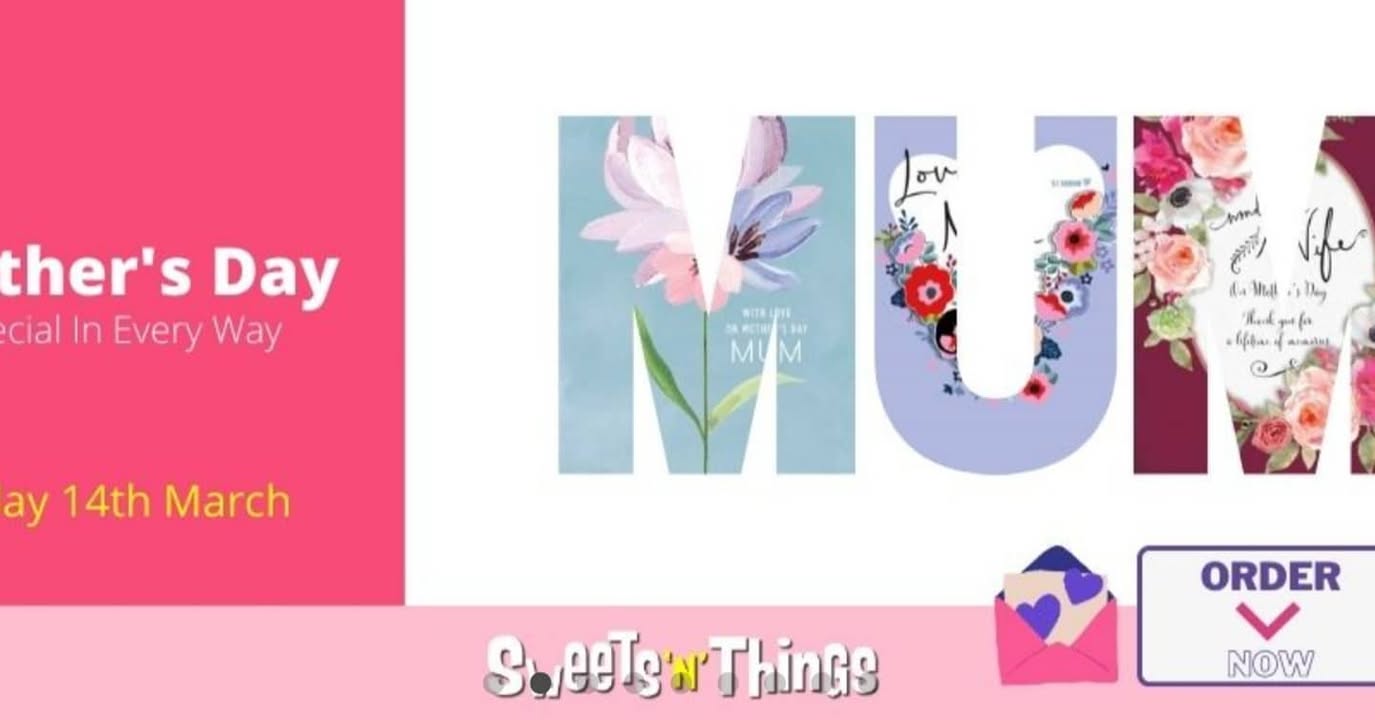 Mother's Day cards — click and collect