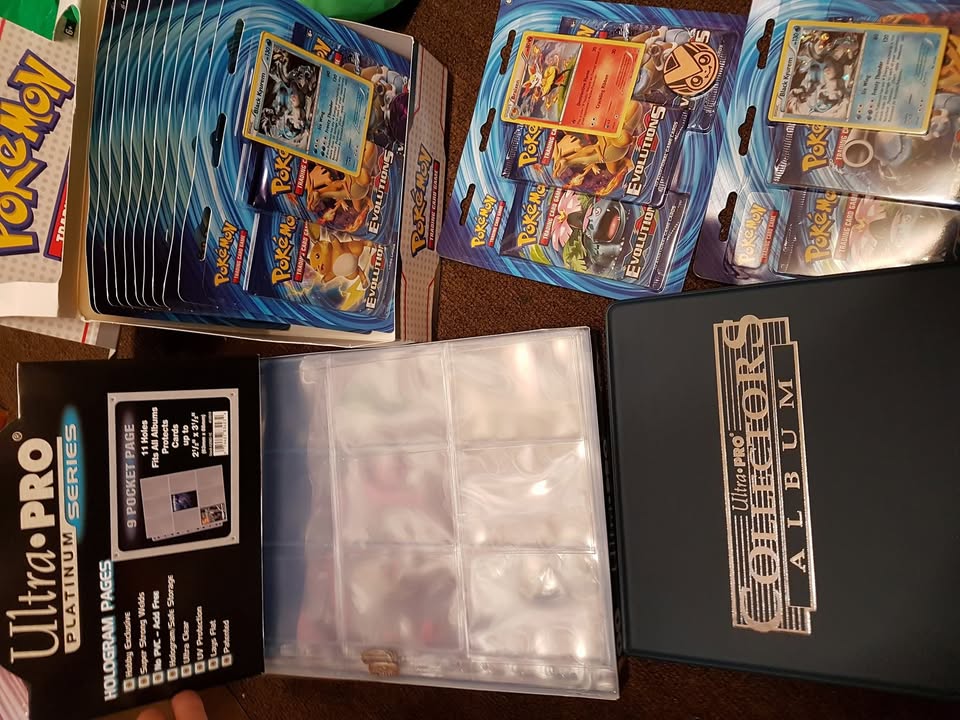 Pokémon stock in—evolutions boosters and storage