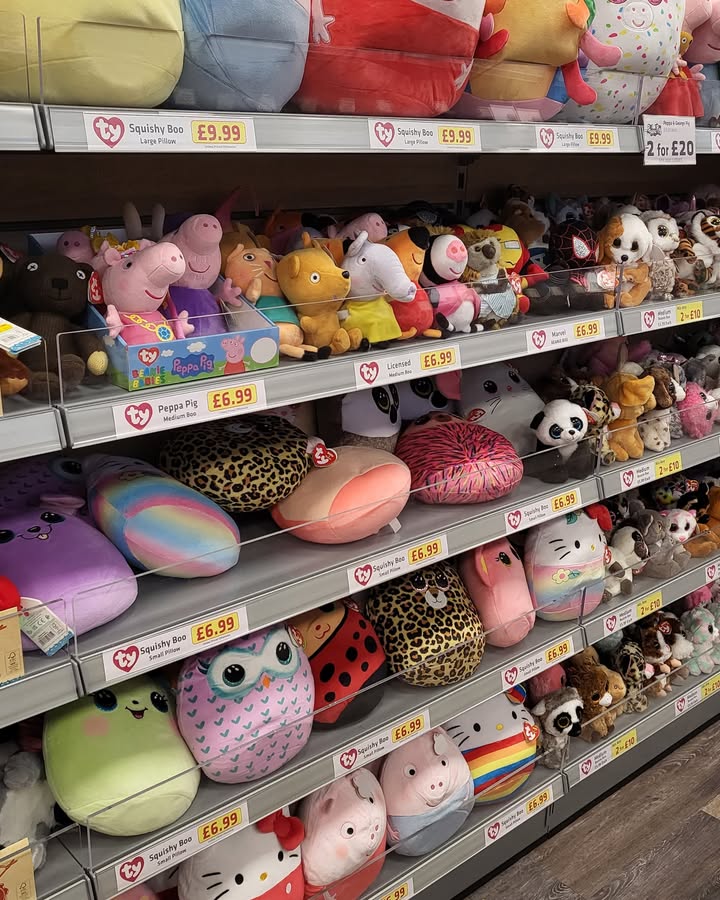 New Ty Beanie Boos and Squishy Boos in stock