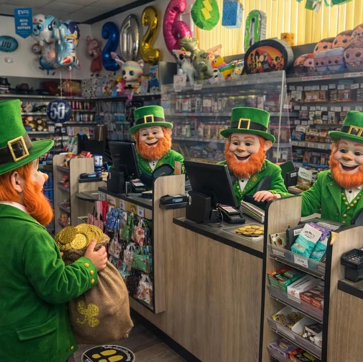 Saint Patrick's Day fun (and green hairspray!) is here