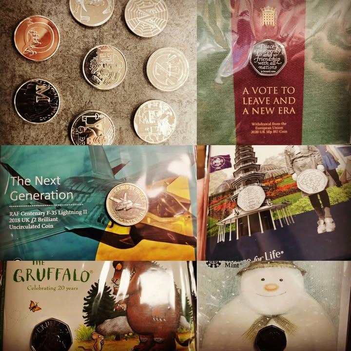 New coins in store – including the 10p letter set