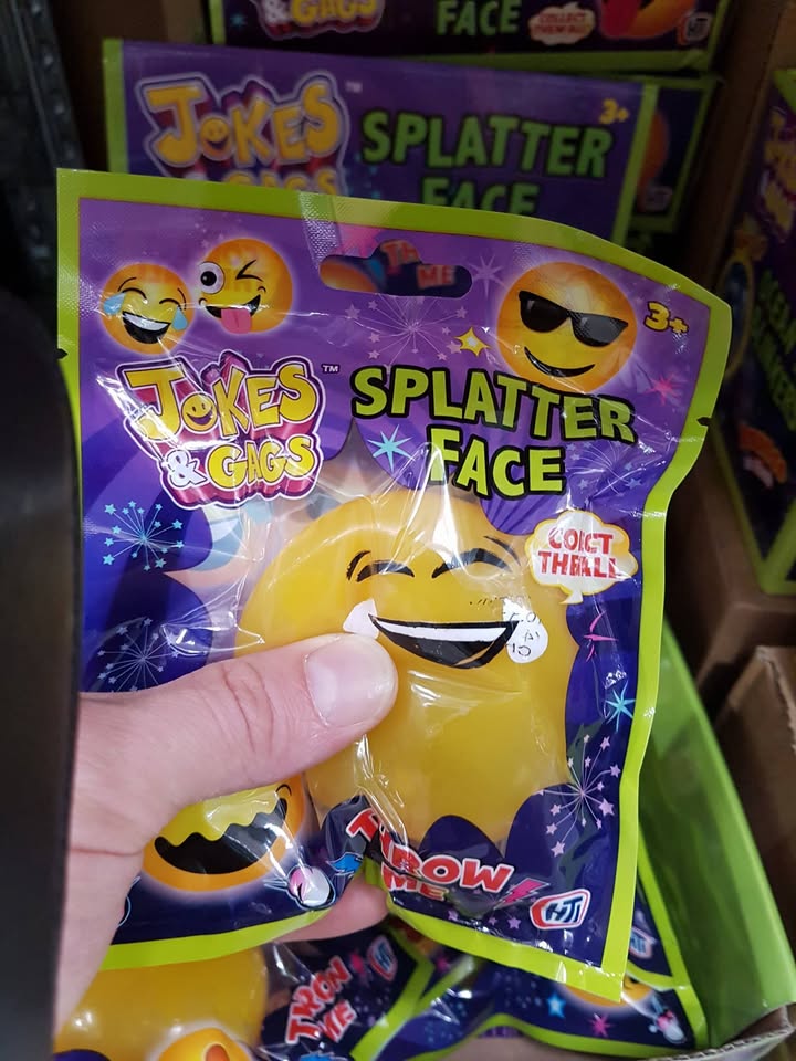 Splat Face back in stock tomorrow