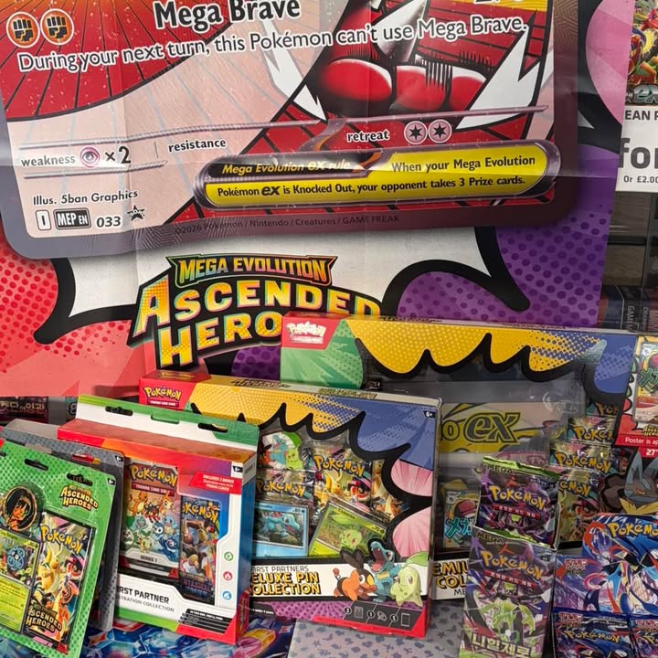 Pokémon Mega Evolution Ascended Heroes – In Tomorrow!