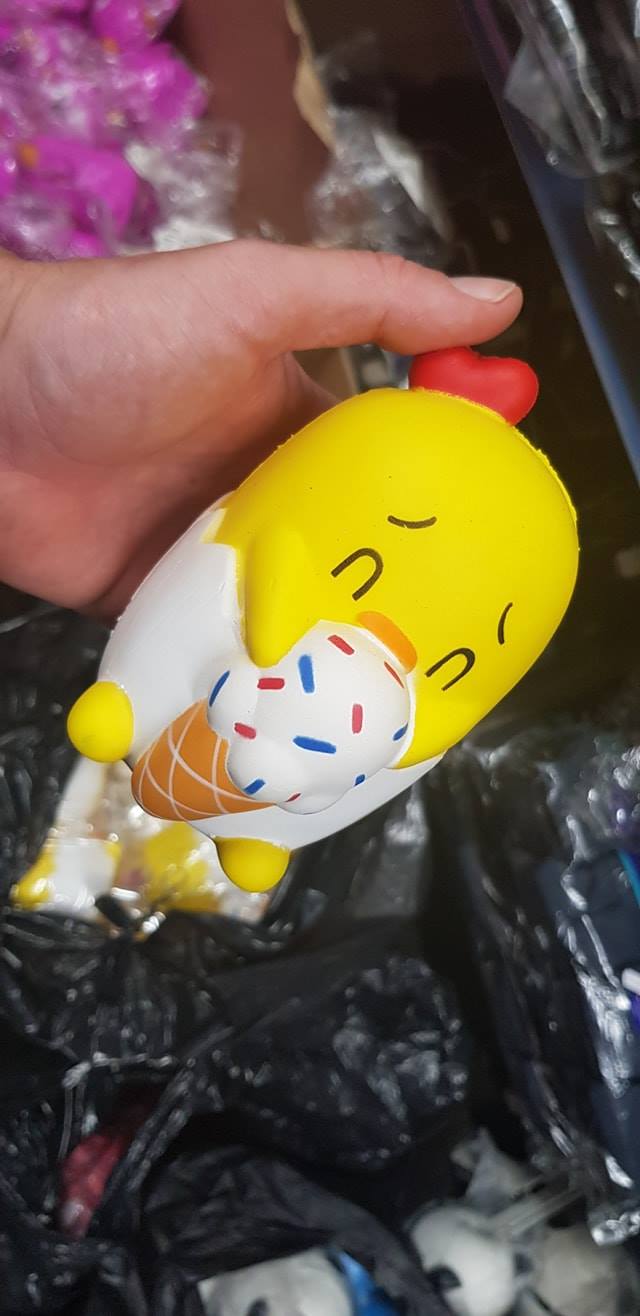 New squishy designs arriving today at 1:30 p.m.