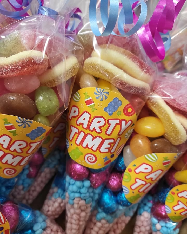 Make your own party cones—easy and fun