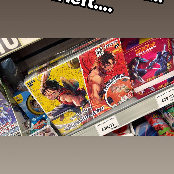 Popular One Piece Starters going fast