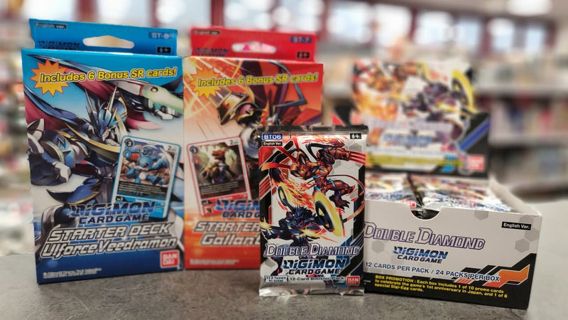 Fresh stock: Digimon, Yu-Gi-Oh and Pokémon