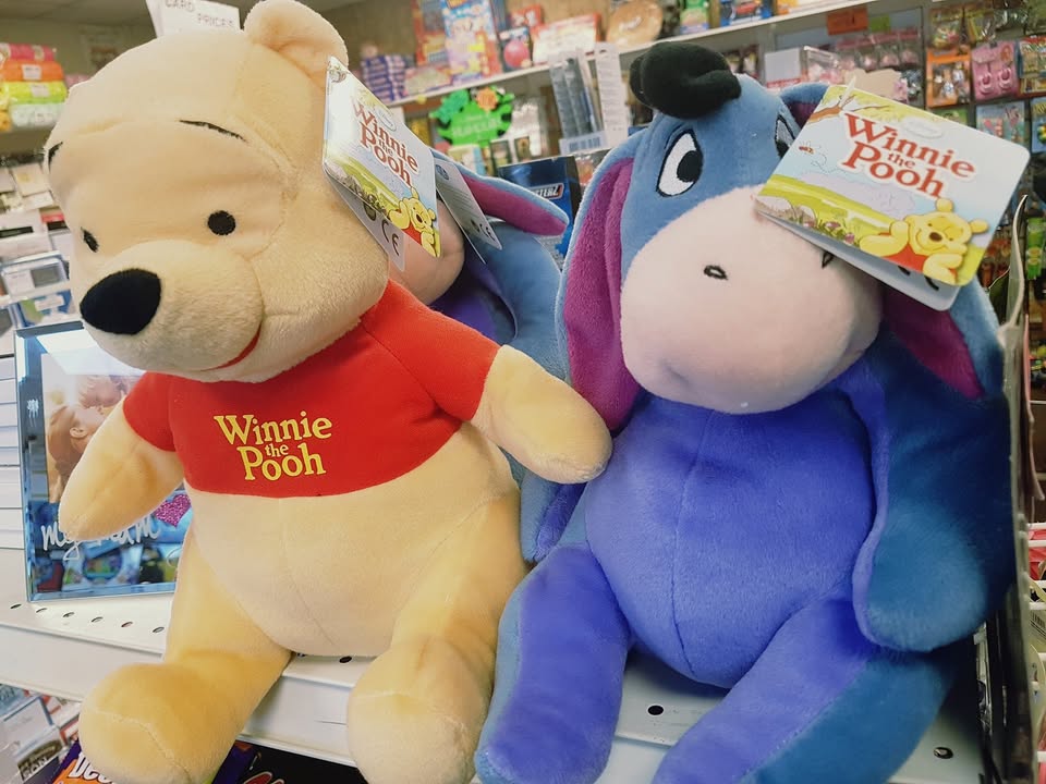 Winnie the Pooh and Tigger soft toys, just £6.99