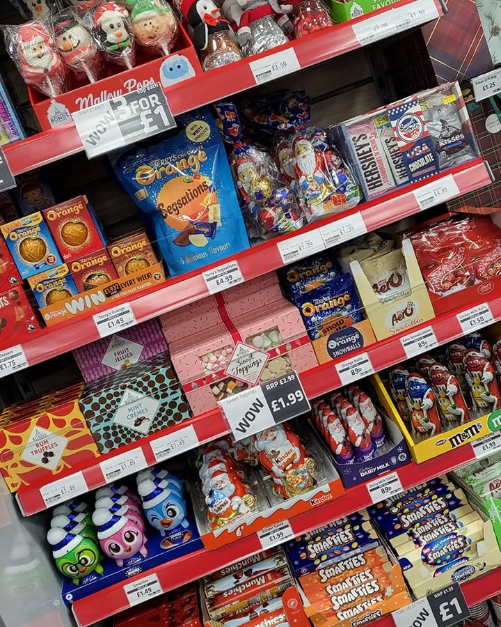 Christmas chocolate offers and stocking fillers