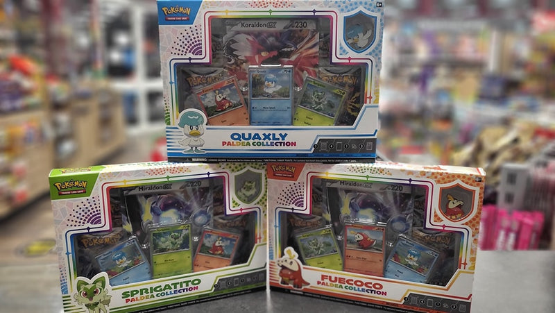Pokémon Paldea Collection just arrived